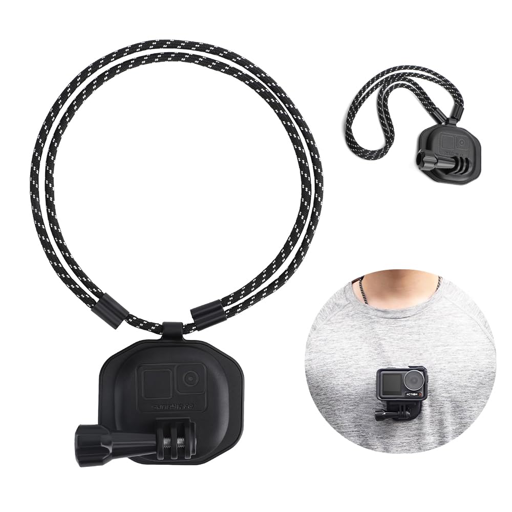 Amazon.com: BEHORSE Magnetic POV Neck Mount Holder with Lanyard